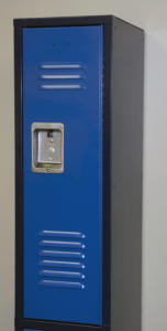 2 tone metal locker